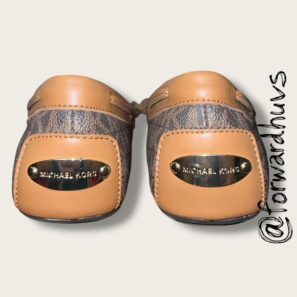 MICHAEL Michael Kors Sutton Logo Moccasins – Size 8 - Picture 5 of 8